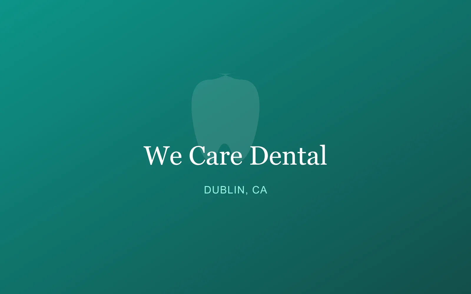 Comfortable, modern dental office at We Care Dental in Dublin, CA