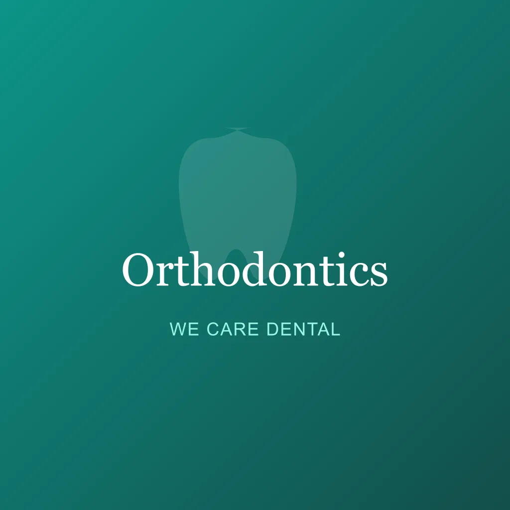 Orthodontics service by We Care Dental